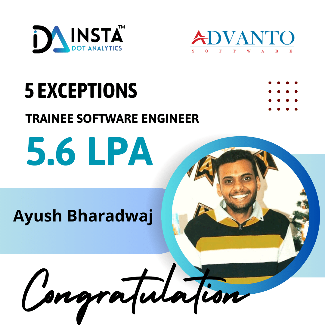 Full-Stack + Python / Java 46 placement student