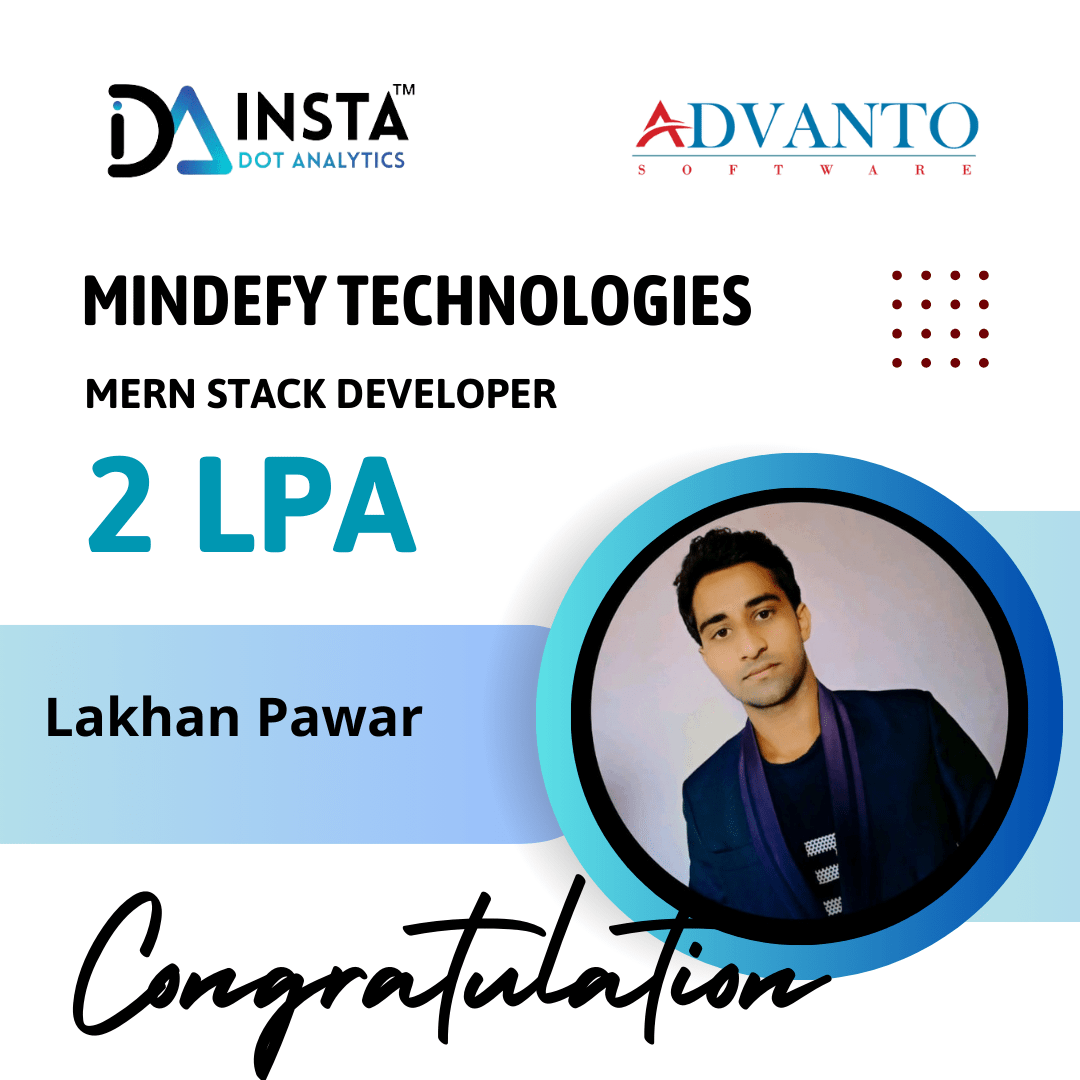 Full-Stack + Python / Java 45 placement student