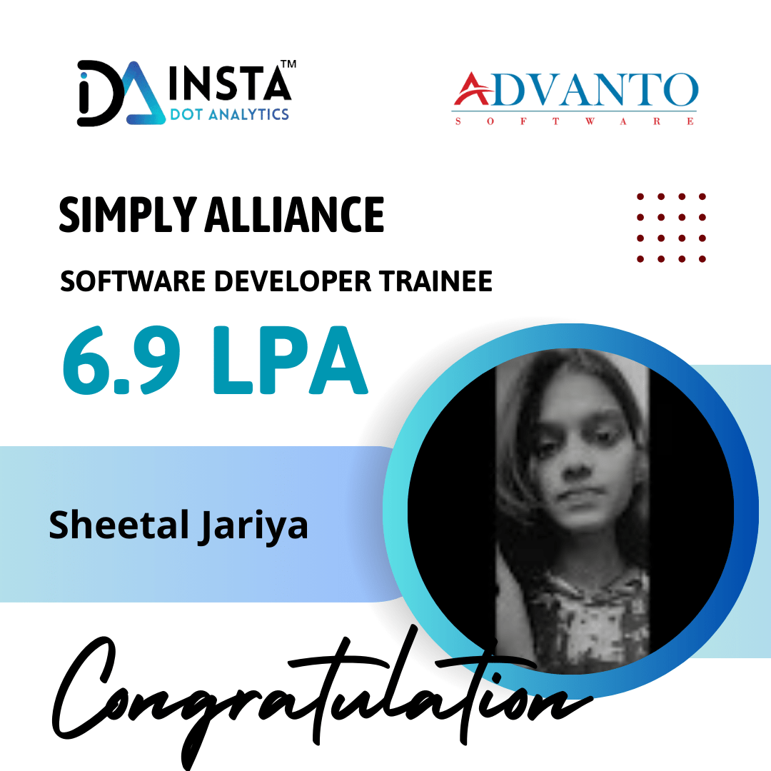 Full-Stack + Python / Java 40 placement student