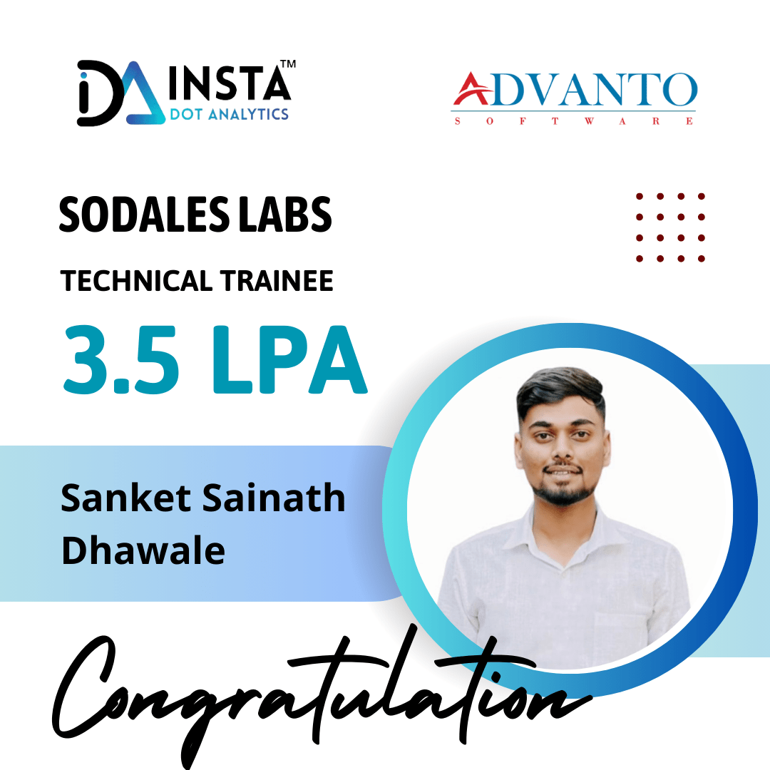 Full-Stack + Python / Java 96 placement student