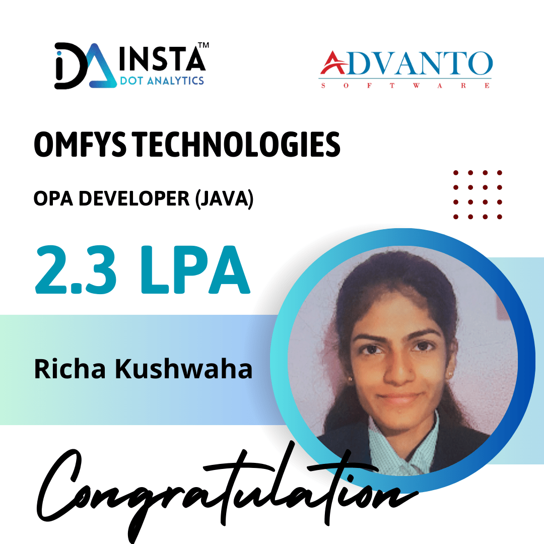 Full-Stack + Python / Java 77 placement student